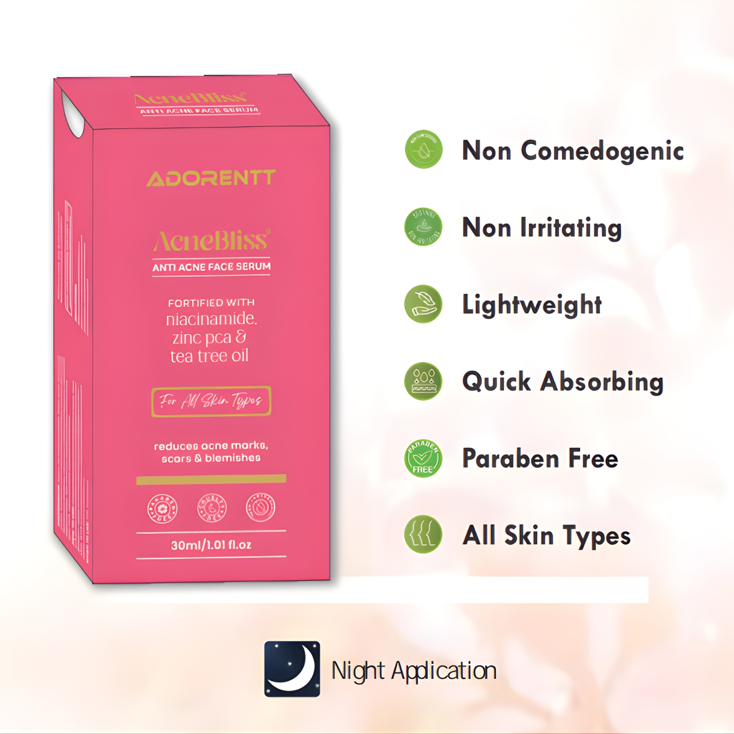 AcneBliss Anti Acne Face Serum